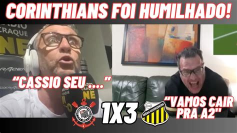 REAÇÕES CORINTIANAS CORINTHIANS 1X 3 NOVORIZONTINO ATROPELO EM