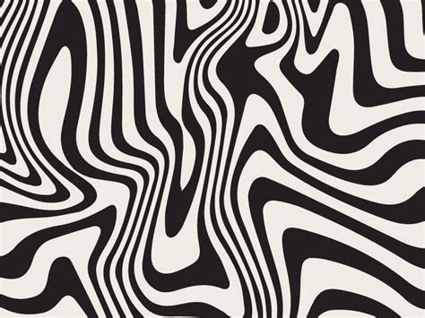 Swirly Pattern | Abstract black and white background