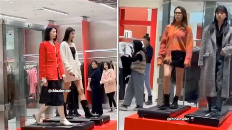 Viral Video Features Models As Live Mannequins In China Mall News Minimalist