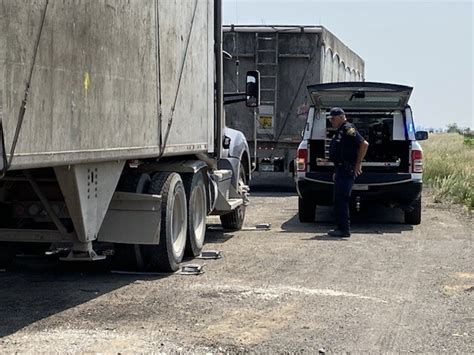 Indiana Troopers Conduct Cmv Blitz Targeting Overweight Trucks