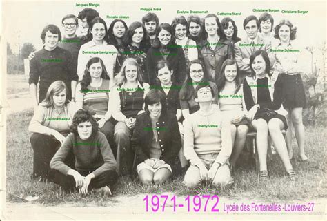 Photo De Classe Seconde Ab3 De 1970 Lycée Joffre Copains Davant