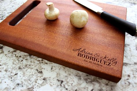 Personalized Cutting Board Engraved Cutting Board Custom Etsy