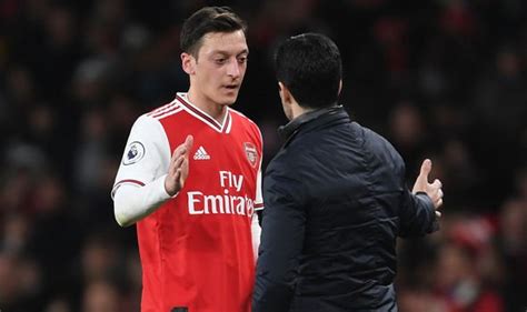 Arsenal News Mesut Ozil Sends Mikel Arteta Message Amid Gunners Sack