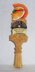 Shock Top Belgian White Beer Tap Handle