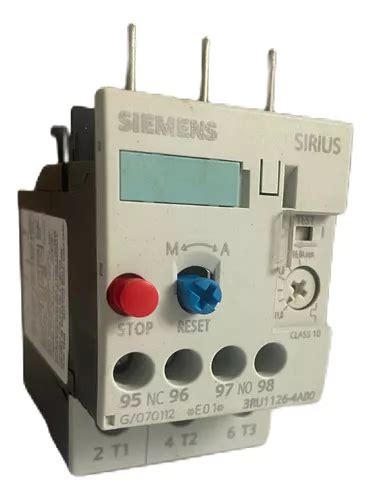 Rel T Rmico De Sobrecarga Siemens Ru Ab A Parcelamento