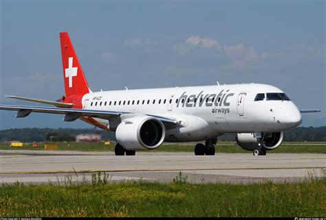 HB AZD Helvetic Airways Embraer E190 E2 ERJ 190 300 STD Photo By