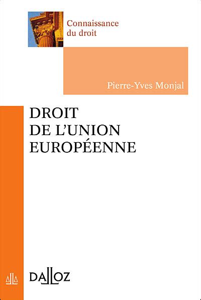 Droit De L Union Europ Enne Re D Connaissance Du Droit Poche