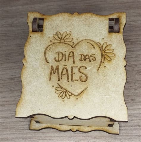 Caixinhas em mdf Cru 3mm Dia das Mães Elo7 Produtos Especiais