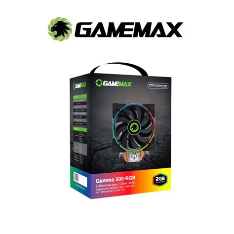 COOLER GAMEMAX GAMMA 500 RGB - Pccom | Venta de Pc Accesorios Gamers