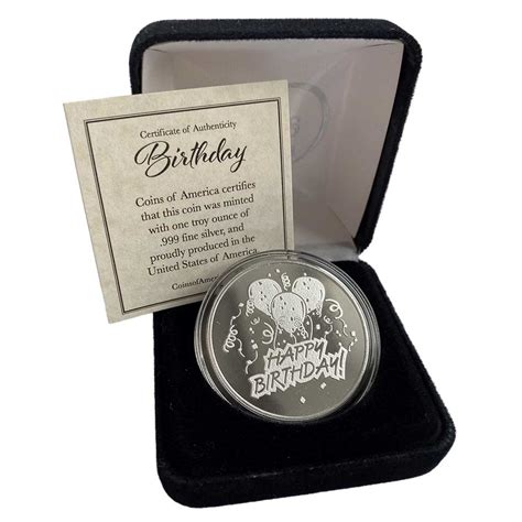 Birthday Commemorative Coin NEW DESIGN!! - Coins of America