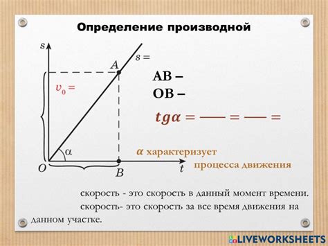 Определение производной 1 921567 | Лисицкая Анна