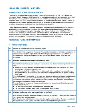 Fillable Online Sanlam Co SANLAM UMBRELLA FUND Fax Email Print PdfFiller