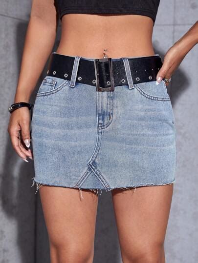 Search Mini Denim Skirt Shein Uk