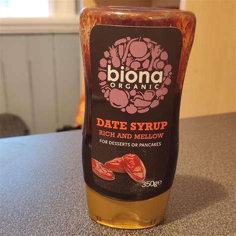 Biona Organic Date Syrup Reviews Abillion