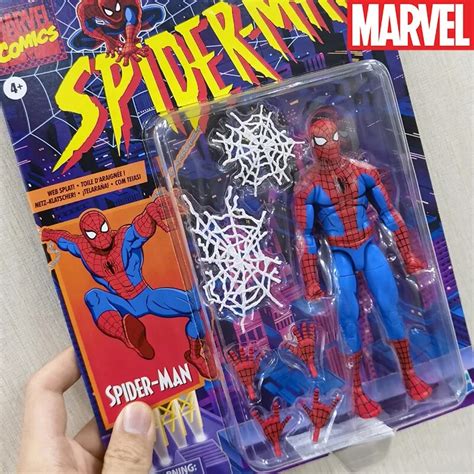 Marvel Legends Spider Man Anime Action Figure Est Tua Do Homem Aranha