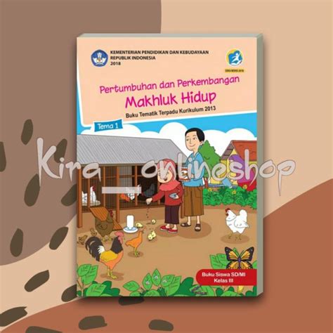 Buku Siswa Kelas Tema Pertumbuhan Dan Perkembangan Makhluk Hidup