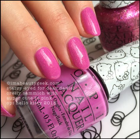 Opi Hello Kitty Complete Manigeek Guide Beautygeeks