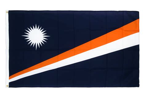 Marshall Islands Premium Flag 3x5 Ft Cv Maxflags Royal Flags