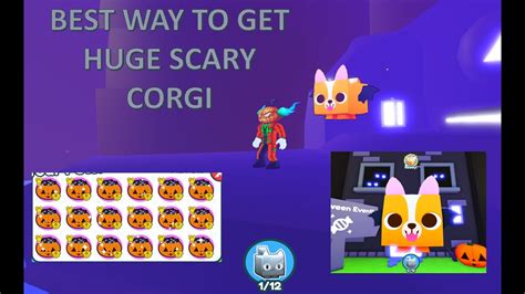 Best Way To Get Huge Scary Corgi In Pet Simulator X Youtube