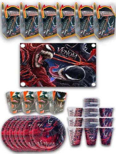 Busca Vasos De Venom Spider Fiesta Desechables Kit Cumpleanos A La