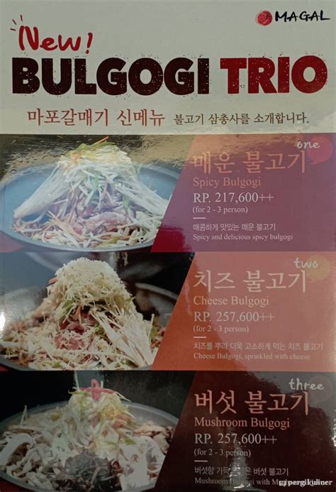 Selalu Diperbarui Menu Magal Korean BBQ Gubeng Surabaya