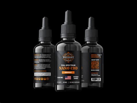 1500mg Full Spectrum Nano Cbd 68 Whiskey Hemporium