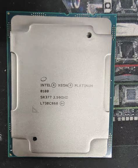 Intel Xeon Platinum Processor Core Ghz Server Cpu W Tdp