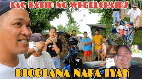 Part Pag Hatid Ng Wheel Chair Sa Pwd Di Kinaya Ni Bicolana Girl