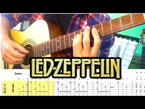 Como Tocar Escalera Al Cielo Led Zeppelin F Cil Tutorial Guitarra