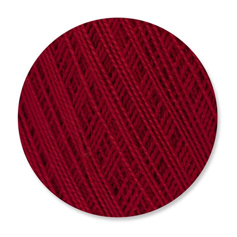 Cherry Red Artiste Acrylic Crochet Thread Hobby Lobby 545756