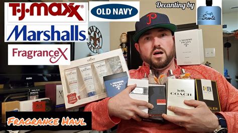 Fragrance Haul Marshalls TJ Maxx Old Navy Fragrance X Cologne