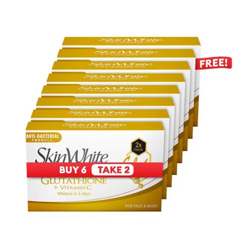 GWP SkinWhite Whitening Face And Body Bar Soap Gluta Vitamin C Soap