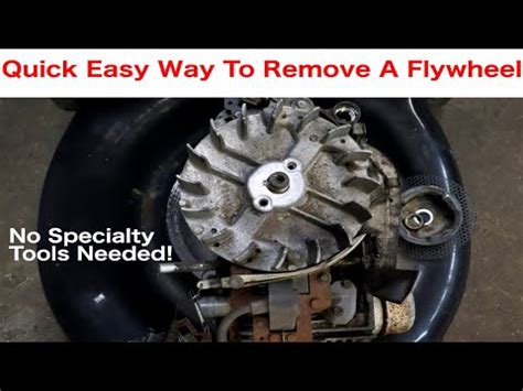 Super Easy Way To Remove A Flywheel Youtube