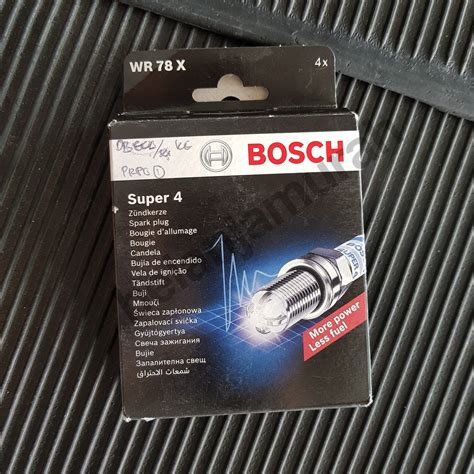 Jual Busi Kaki 4 Racing Kijang 3K 4K 5K 7K BOSCH SUPER 4 WR78X 100