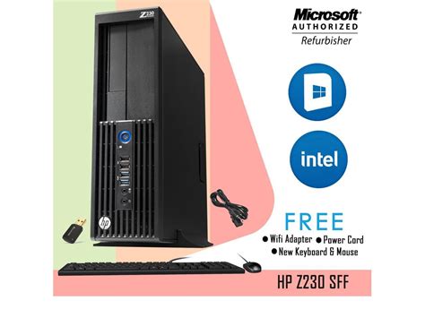 Refurbished Hp Workstation Z Sff Grade A Desktop Pc Computer Core