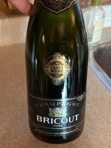 Bricout Carte Noire Brut Reserve Champagne Avize Vivino US