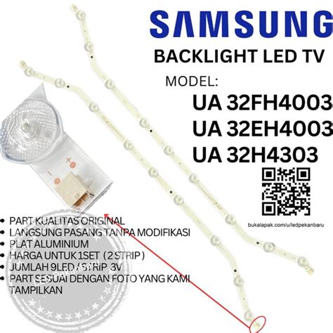 Jual BACKLIGHT LED TV SAMSUNG UA32FH4003 LAMPU UA 32FH4003 32EH4003