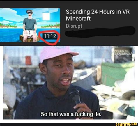 Spending Hours In Vr Minecraft Disrupt Ifunny