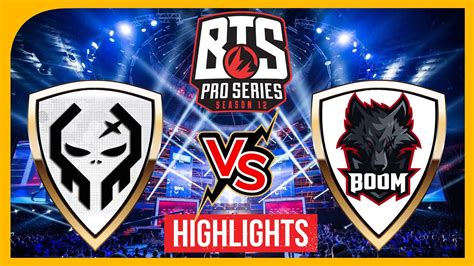 Execration Vs Boom Esport Bts Pro Series Highlights Youtube