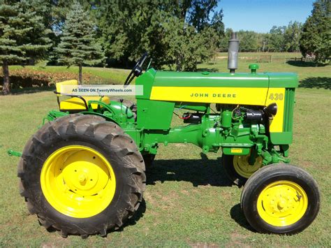 John Deere 430 Tractor Restored