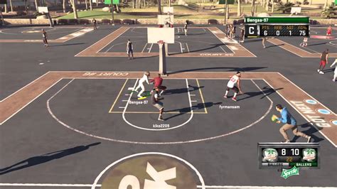 NBA 2K15 MyPark Sunset Turning Up 9 YouTube