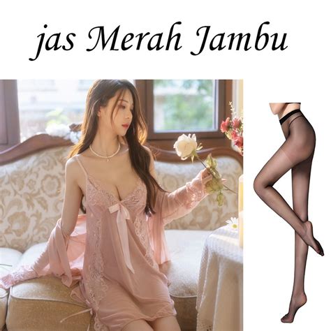 Jual Lingerie Seksi Seksi Suspender Piyama Wanita Lingerie Big Size