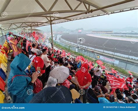 Mandalika Circuit Grandstand J Motogp 2022 Editorial Stock Photo