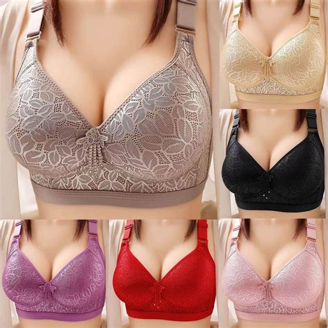 Caicj Lingerie For Women Women Lace Front Buckle Prints Underwear