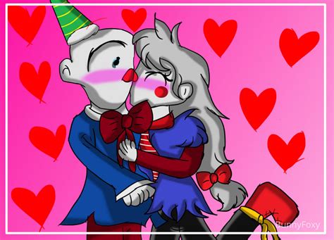 Ennard X Minda Kiss By Bunnyfoxy On Deviantart