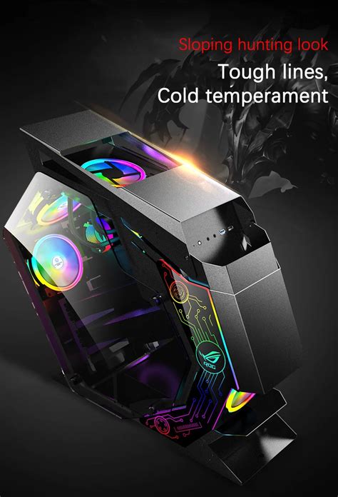 New Design Special Shaped Atx Gaming Pc Case Computer Cpu Server