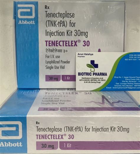 Tenectelex Mg Injection At Rs Vial Metalyse Injections In