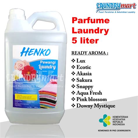 HENKO PARFUM LAUNDRY PEWANGI LAUNDRY PERFUME LAUNDRY SIAP PAKAI 5