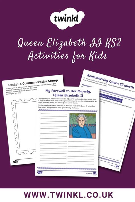 Queen Elizabeth Ii Ks2 Activity Pack Artofit