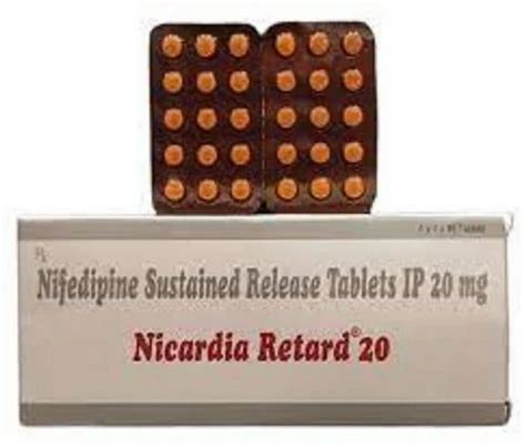 Nifedipine Sustained Tablets Mg At Rs Strip In Thane Id